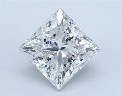10.01ct F VS2 Rare Carat Ideal Cut Princess Lab Grown Diamond