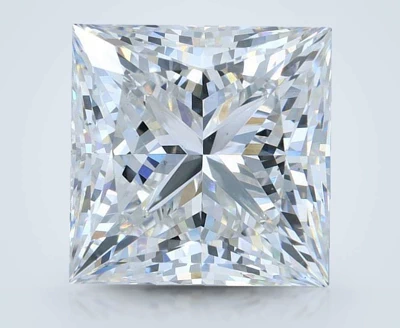10.01ct F VS2 Rare Carat Ideal Cut Princess Lab Grown Diamond
