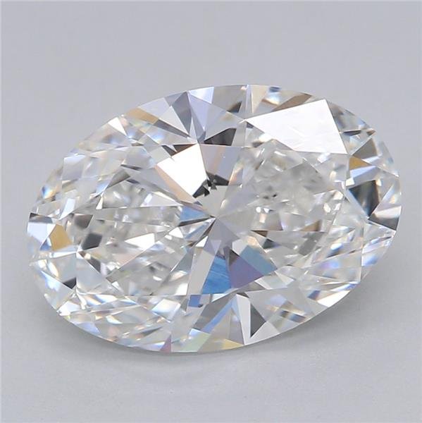 2.03ct D VVS2 Rare Carat Ideal Cut Oval Lab Grown Diamond