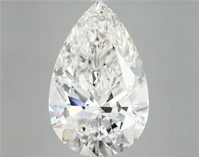 12.38ct E VS1 Rare Carat Ideal Cut Pear Lab Grown Diamond