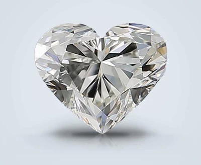 0.91ct I VS1 Rare Carat Ideal Cut Heart Diamond