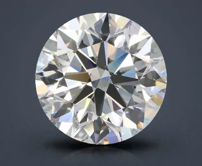 5.01ct F VVS2 Rare Carat Ideal Cut Round Lab Grown Diamond