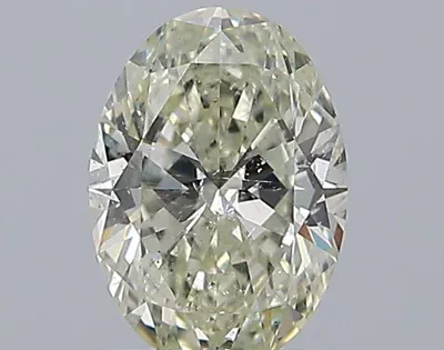 1.03ct K SI2 Rare Carat Ideal Cut Oval Diamond