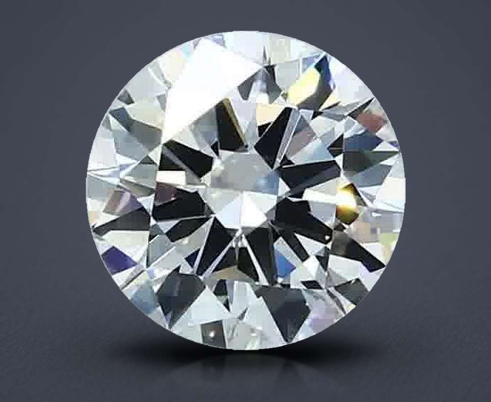 1.90ct F VVS1 Rare Carat Ideal Cut Round Diamond