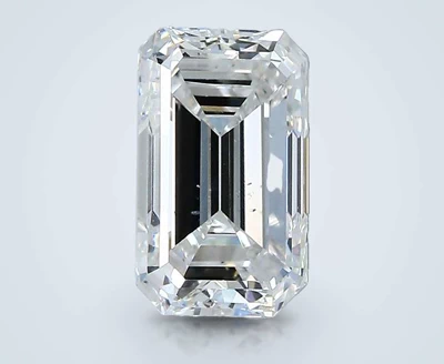1.77ct E SI1 Good Cut Emerald Diamond