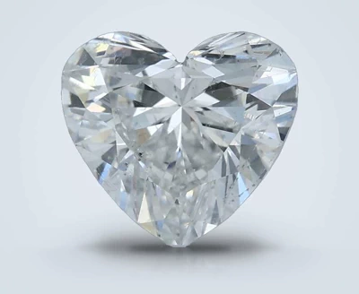 1.06ct G SI2 Rare Carat Ideal Cut Heart Diamond