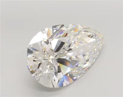 12.06ct G VS1 Rare Carat Ideal Cut Pear Lab Grown Diamond