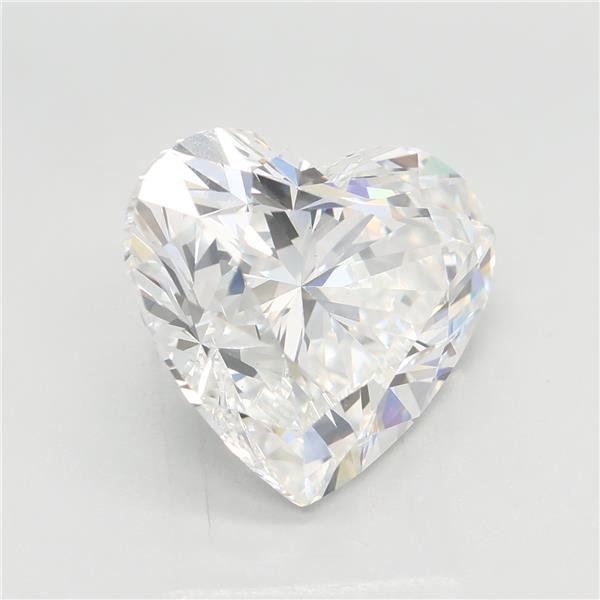 5.09ct E VS1 Rare Carat Ideal Cut Heart Lab Grown Diamond