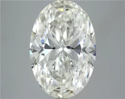 6.51ct H VS2 Rare Carat Ideal Cut Oval Diamond