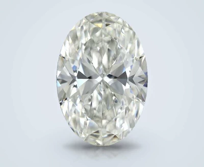 6.51ct H VS2 Rare Carat Ideal Cut Oval Diamond