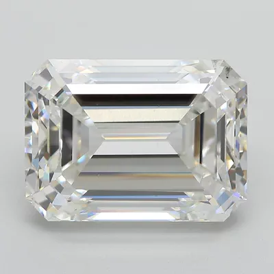 10.01ct F VS2 Excellent Cut Emerald Lab Grown Diamond