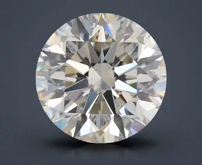 2.54ct I VVS2 Excellent Cut Round Lab Grown Diamond