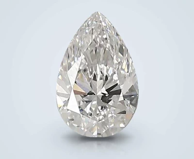 0.77ct D VVS1 Rare Carat Ideal Cut Pear Lab Grown Diamond
