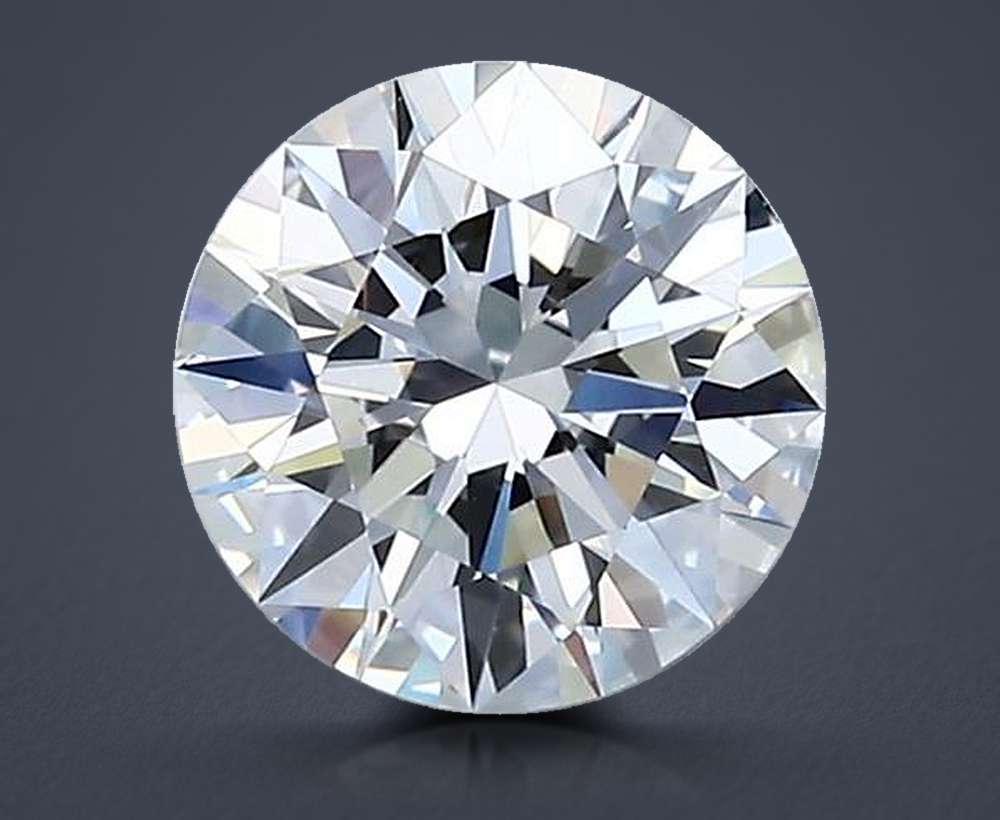 1.02ct F VVS2 Excellent Cut Round Diamond