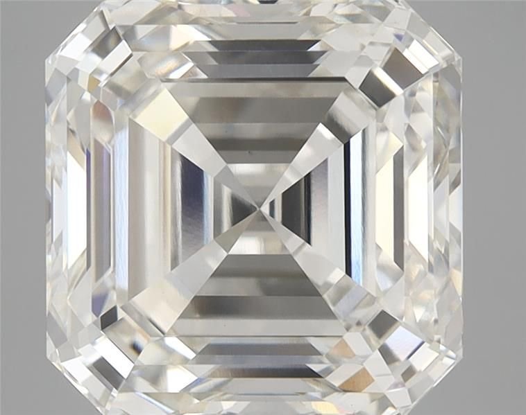 6.85ct H VS1 Rare Carat Ideal Cut Asscher Lab Grown Diamond