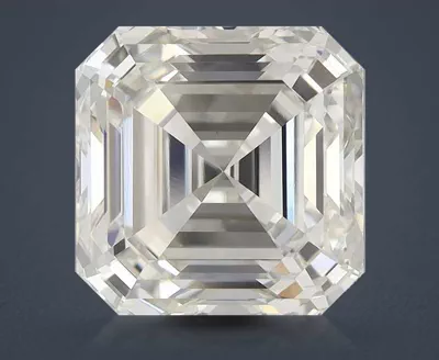6.85ct H VS1 Rare Carat Ideal Cut Asscher Lab Grown Diamond