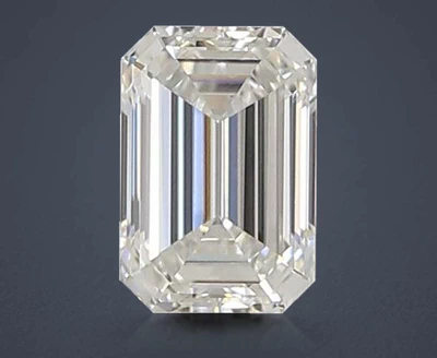 0.96ct E VS2 Rare Carat Ideal Cut Emerald Lab Grown Diamond