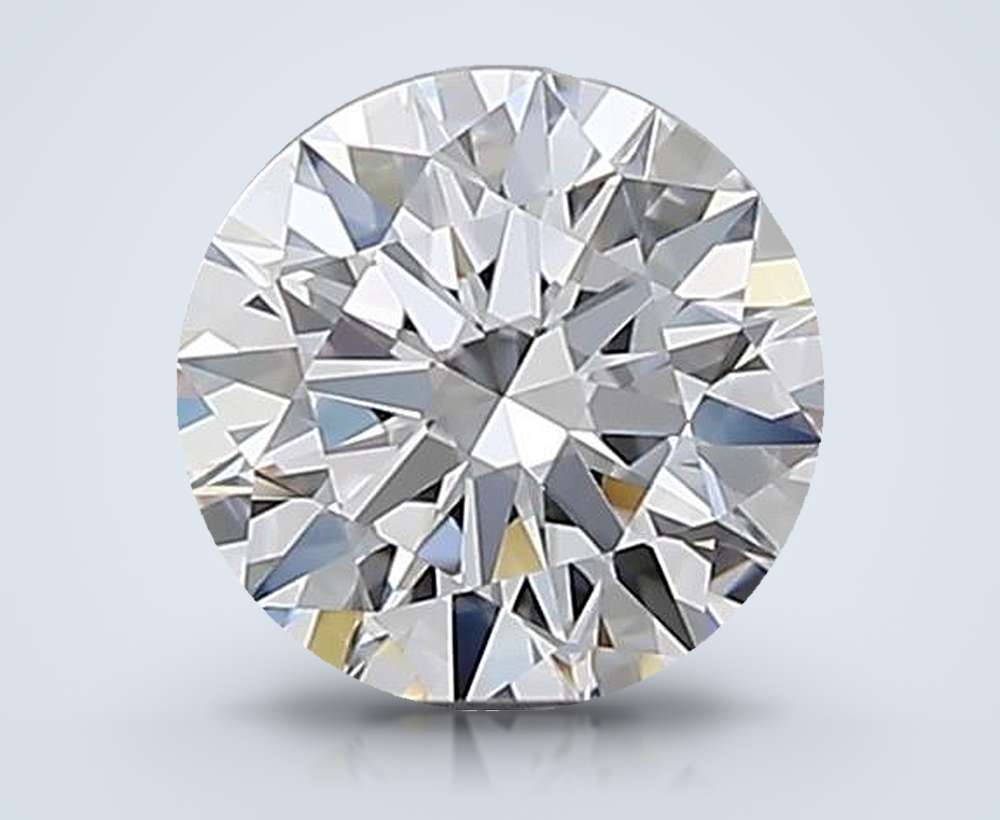 0.54ct D FL Rare Carat Ideal Cut Round Diamond
