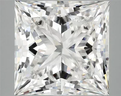 7.94ct E VVS2 Rare Carat Ideal Cut Princess Lab Grown Diamond