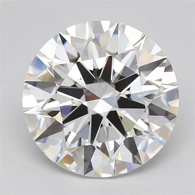 7.03ct D VVS1 Rare Carat Ideal Cut Round Lab Grown Diamond