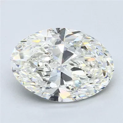 4.01ct J VS1 Rare Carat Ideal Cut Oval Diamond