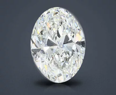 4.01ct J VS1 Rare Carat Ideal Cut Oval Diamond