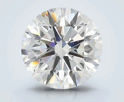 4.02ct F SI1 Rare Carat Ideal Cut Round Diamond