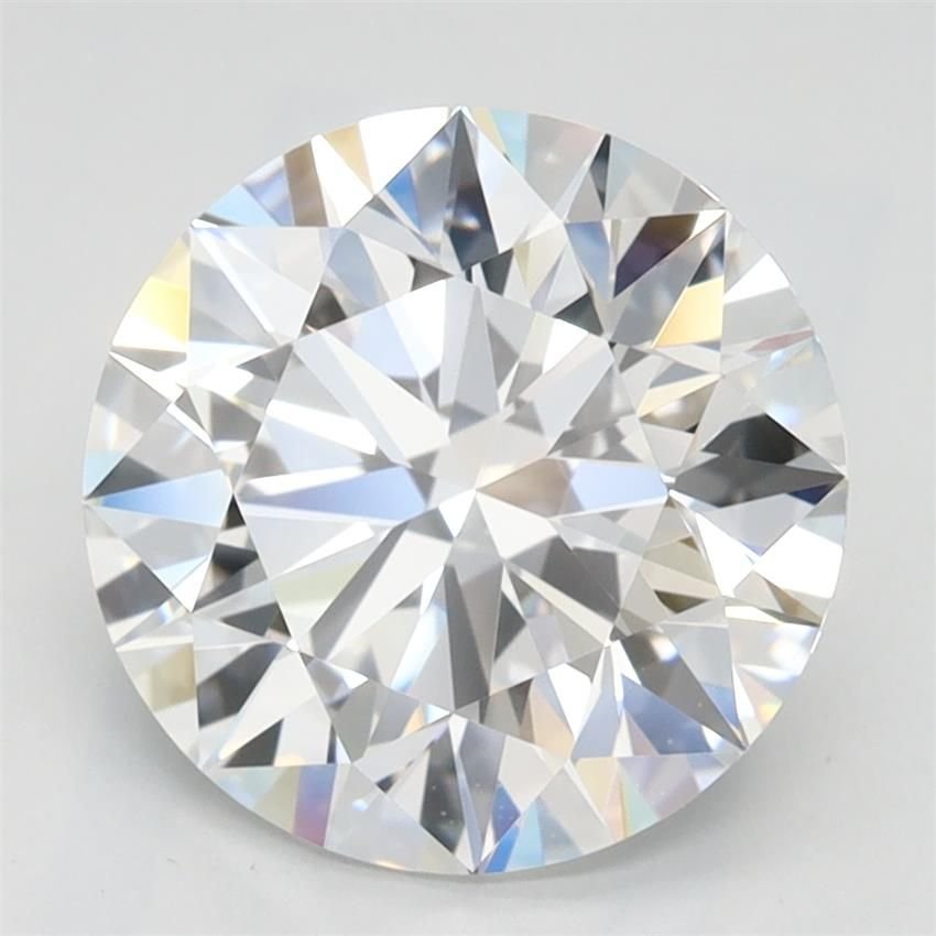 2.62ct D VVS1 Rare Carat Ideal Cut Round Lab Grown Diamond