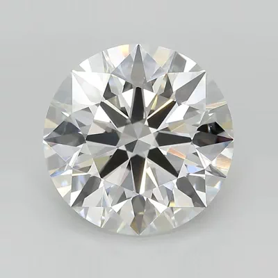 5.47ct F VVS1 Rare Carat Ideal Cut Round Lab Grown Diamond