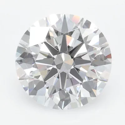 2.66ct D VVS1 Rare Carat Ideal Cut Round Lab Grown Diamond