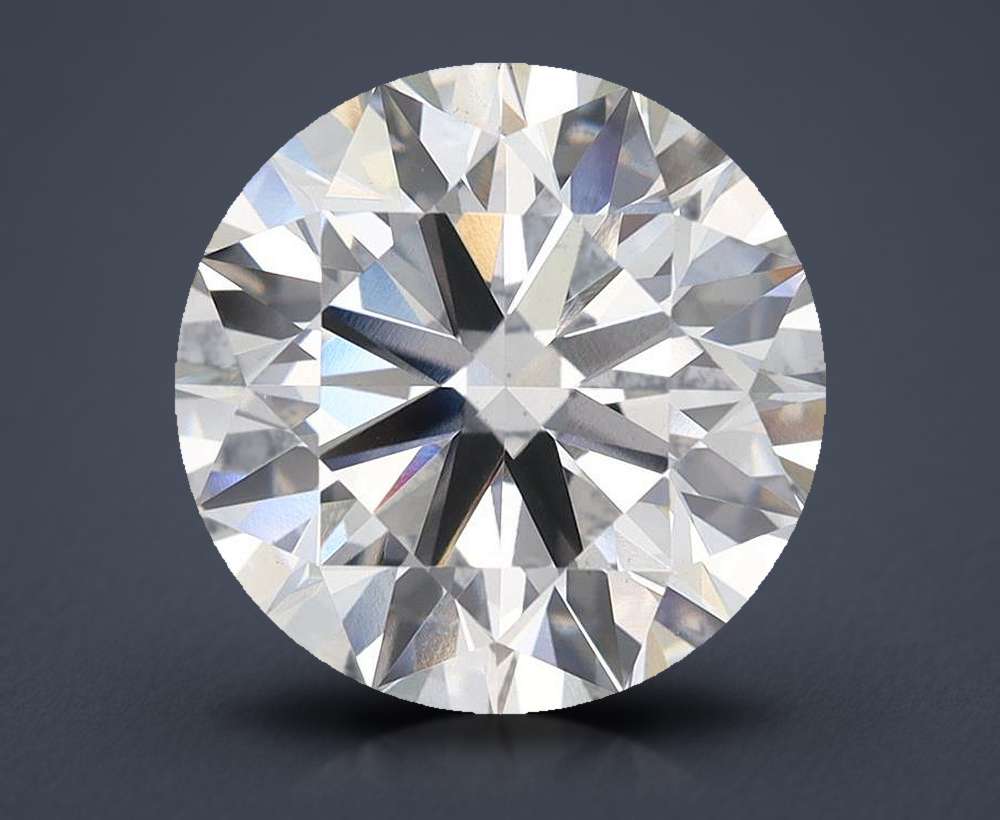 5.53ct H VS1 Rare Carat Ideal Cut Round Lab Grown Diamond
