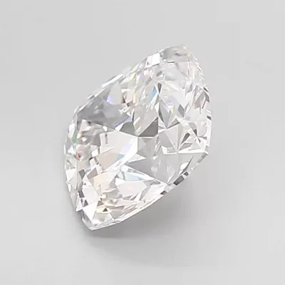 3.09ct E VVS2 Rare Carat Ideal Cut Cushion Lab Grown Diamond