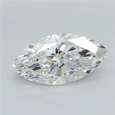 3.05ct F VVS2 Rare Carat Ideal Cut Marquise Lab Grown Diamond