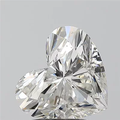 2.50ct I SI2 Rare Carat Ideal Cut Heart Diamond