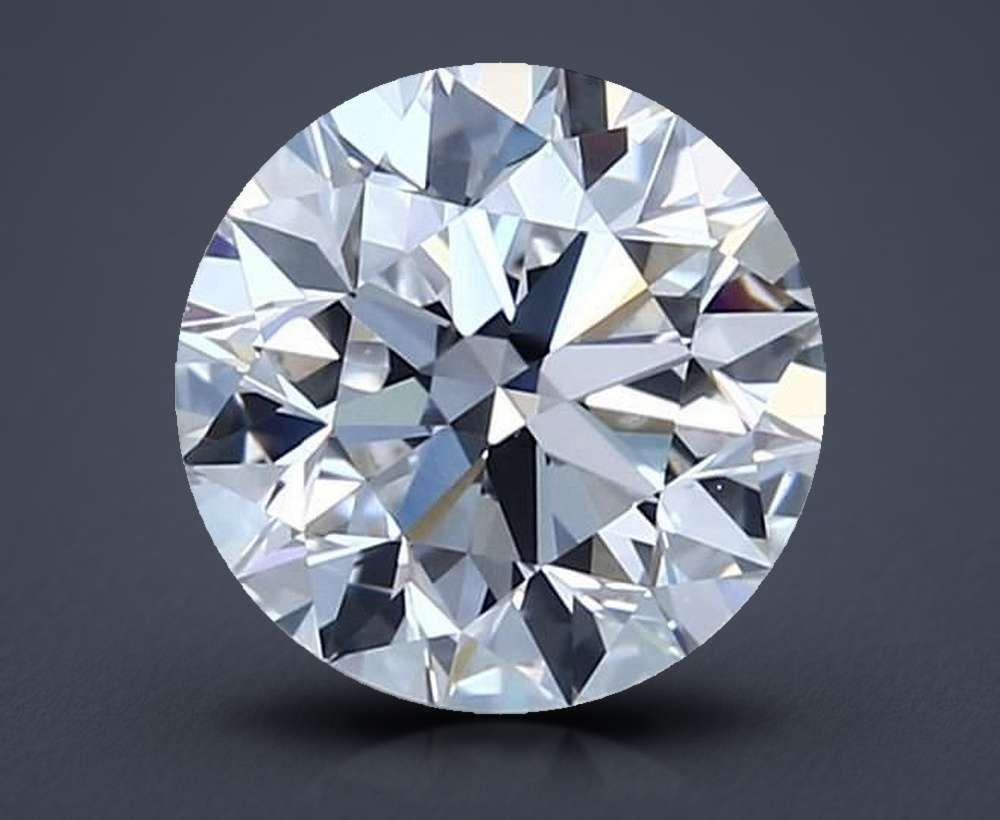 2.01ct D VS1 Excellent Cut Round Diamond