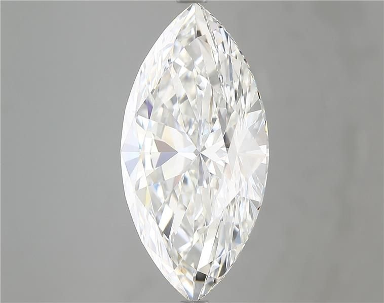 7.03ct F VVS2 Rare Carat Ideal Cut Marquise Lab Grown Diamond