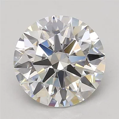 3.10ct F VS1 Rare Carat Ideal Cut Round Lab Grown Diamond