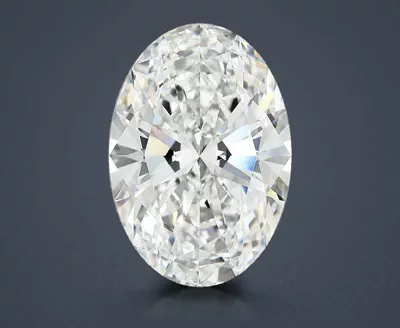 10.09ct F VVS2 Rare Carat Ideal Cut Oval Lab Grown Diamond