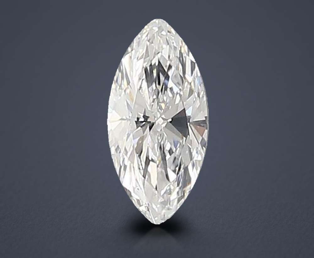 0.66ct D VVS2 Rare Carat Ideal Cut Marquise Lab Grown Diamond
