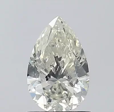 1.00ct I SI2 Rare Carat Ideal Cut Pear Diamond