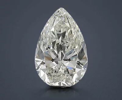 1.70ct H SI2 Rare Carat Ideal Cut Pear Diamond