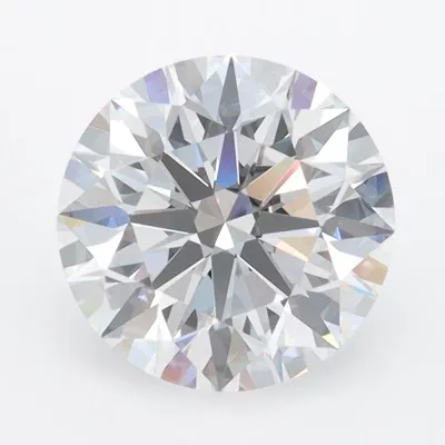 2.60ct D VVS1 Rare Carat Ideal Cut Round Lab Grown Diamond