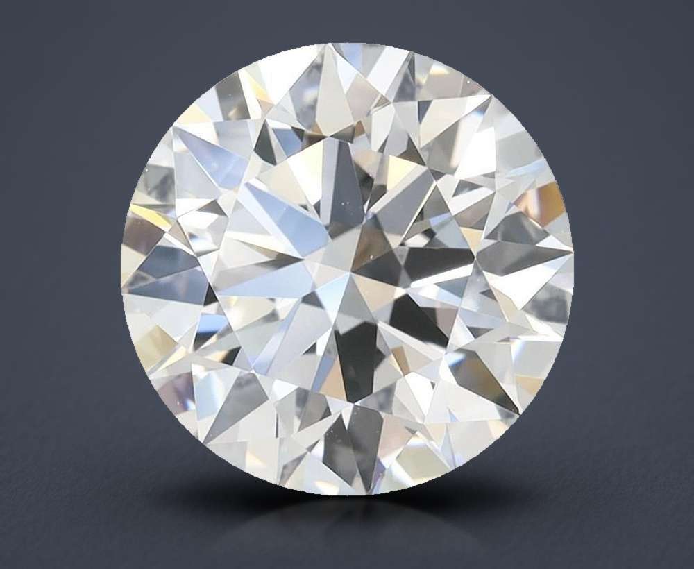 3.02ct D IF Rare Carat Ideal Cut Round Lab Grown Diamond