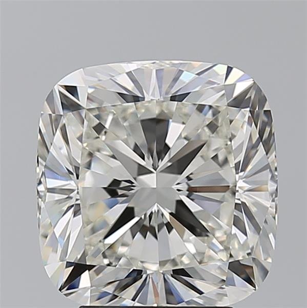4.05ct H VVS2 Rare Carat Ideal Cut Cushion Diamond