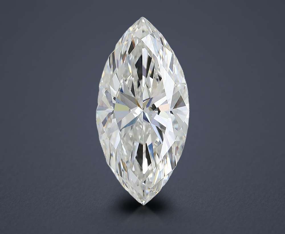 5.56ct F VVS2 Rare Carat Ideal Cut Marquise Lab Grown Diamond