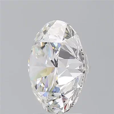 5.19ct F VVS1 Rare Carat Ideal Cut Round Diamond