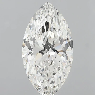 7.03ct F VS1 Rare Carat Ideal Cut Marquise Lab Grown Diamond