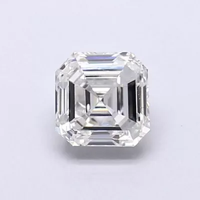 0.74ct F VVS2 Very Good Cut Asscher Lab Grown Diamond
