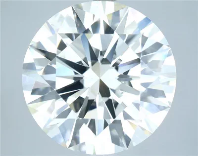 8.19ct K IF Rare Carat Ideal Cut Round Diamond