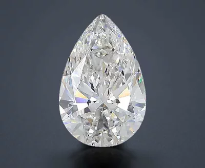 15.00ct F VVS2 Rare Carat Ideal Cut Pear Lab Grown Diamond